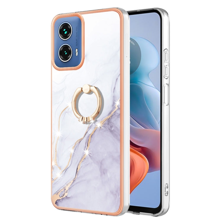 Electroplating Marble IMD TPU Phone Case with Ring Holder, Series 2 My Store