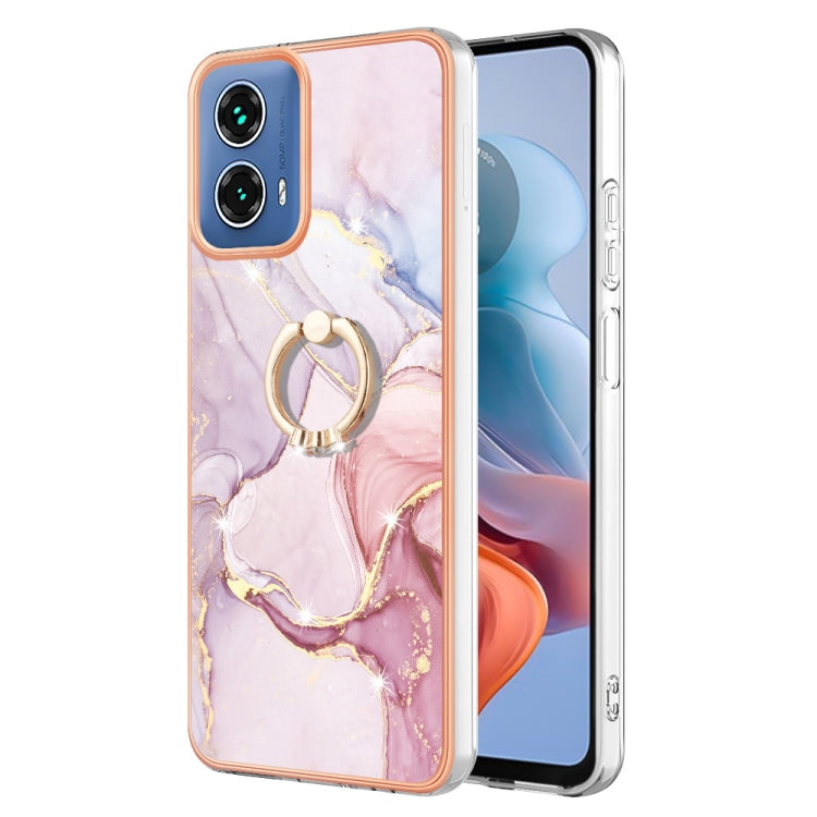 Electroplating Marble IMD TPU Phone Case with Ring Holder, Series 2 My Store