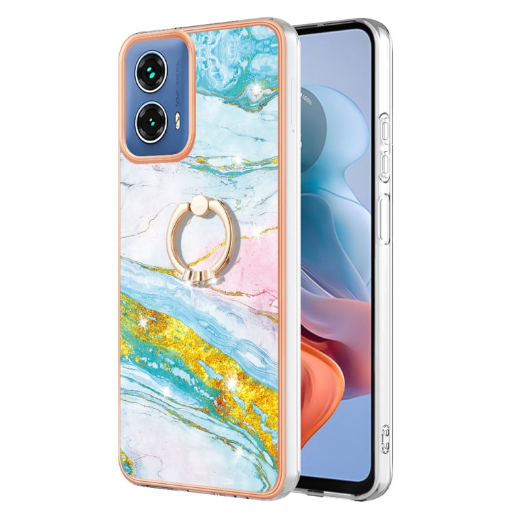 Electroplating Marble IMD TPU Phone Case with Ring Holder, Series 2 My Store