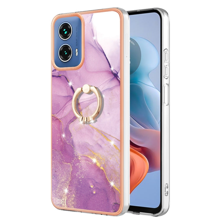 Electroplating Marble IMD TPU Phone Case with Ring Holder, Series 2 My Store