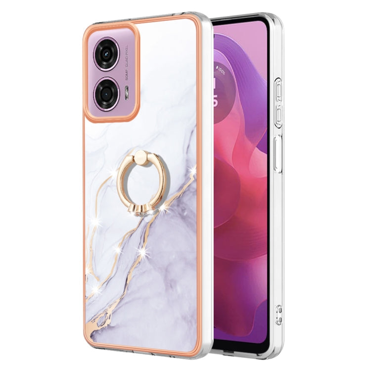 Electroplating Marble IMD TPU Phone Case with Ring Holder, Series 1 My Store