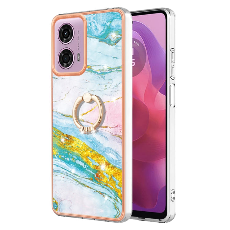 Electroplating Marble IMD TPU Phone Case with Ring Holder, Series 1 My Store