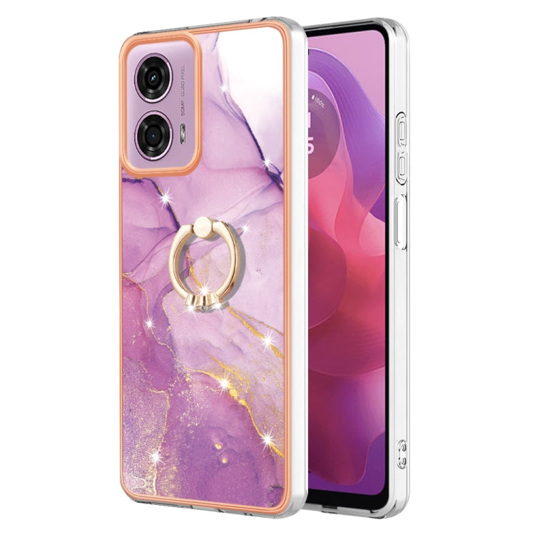 Electroplating Marble IMD TPU Phone Case with Ring Holder, Series 1 My Store