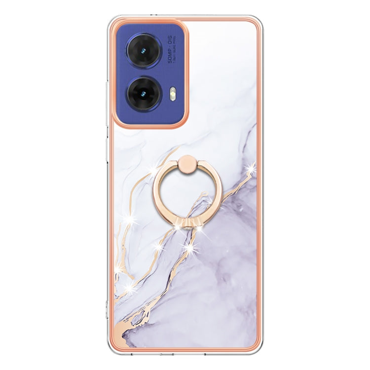 Electroplating Marble IMD TPU Phone Case with Ring Holder, Series 1 My Store