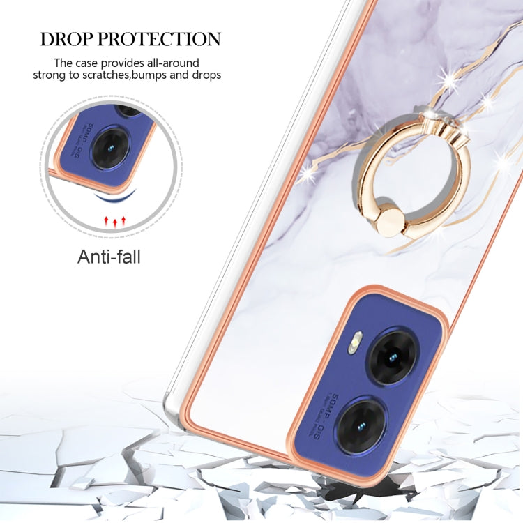 Electroplating Marble IMD TPU Phone Case with Ring Holder, Series 1 My Store