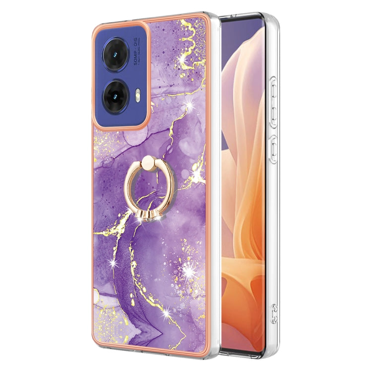 Electroplating Marble IMD TPU Phone Case with Ring Holder, Series 1 My Store