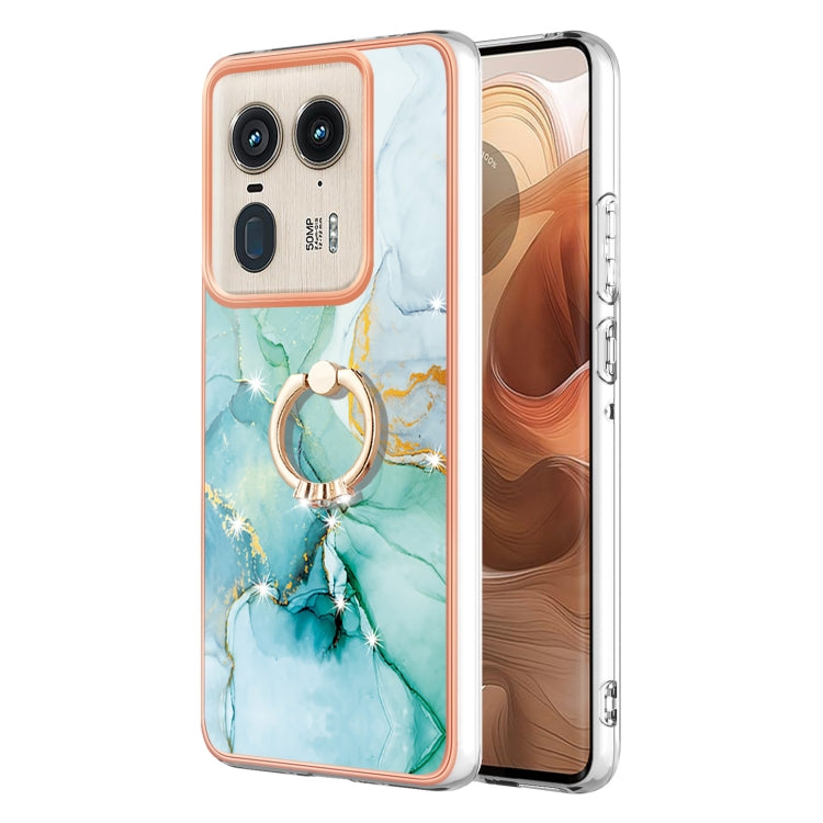 Electroplating Marble IMD TPU Phone Case with Ring Holder, Series 2 My Store