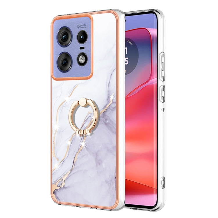 Electroplating Marble IMD TPU Phone Case with Ring Holder, Series 1 My Store