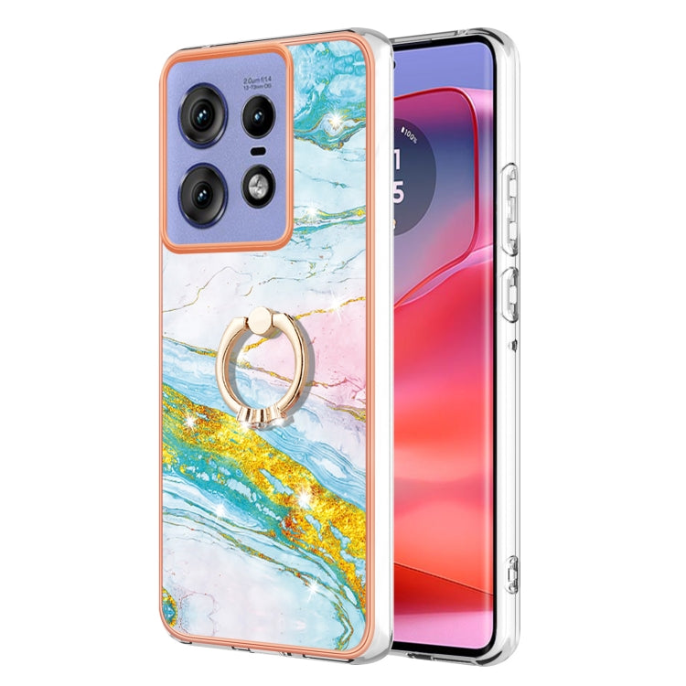 Electroplating Marble IMD TPU Phone Case with Ring Holder, Series 1 My Store