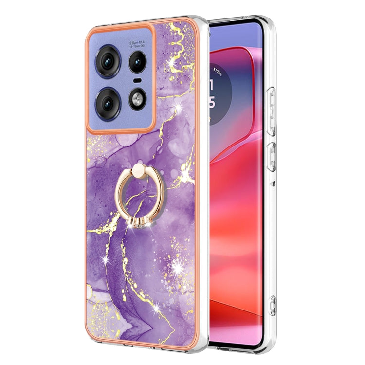 Electroplating Marble IMD TPU Phone Case with Ring Holder, Series 1 My Store