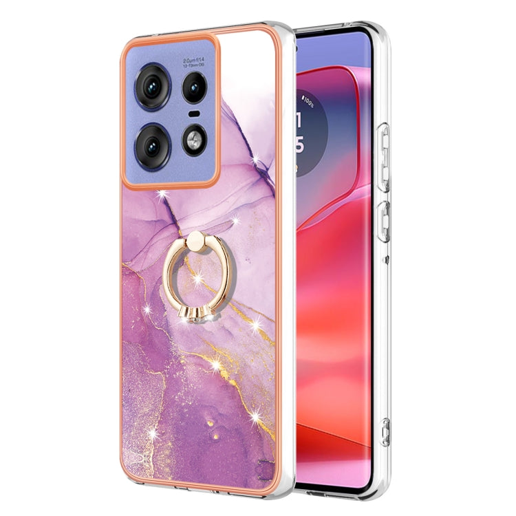 Electroplating Marble IMD TPU Phone Case with Ring Holder, Series 1 My Store