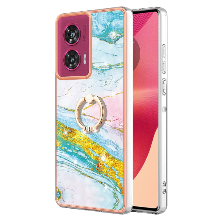 Electroplating Marble IMD TPU Phone Case with Ring Holder, Series 1 My Store