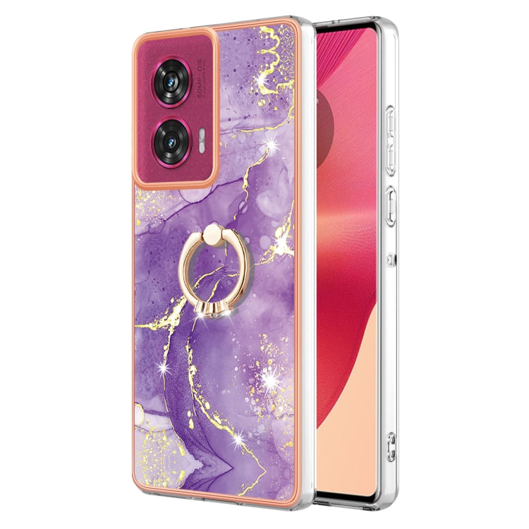 Electroplating Marble IMD TPU Phone Case with Ring Holder, Series 1 My Store