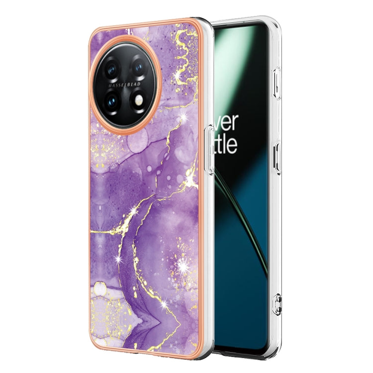 Electroplating Marble IMD TPU Phone Case with Ring Holder My Store