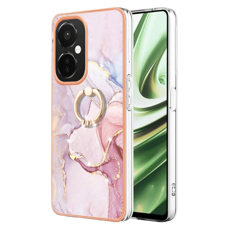 Electroplating Marble IMD TPU Phone Case with Ring Holder My Store