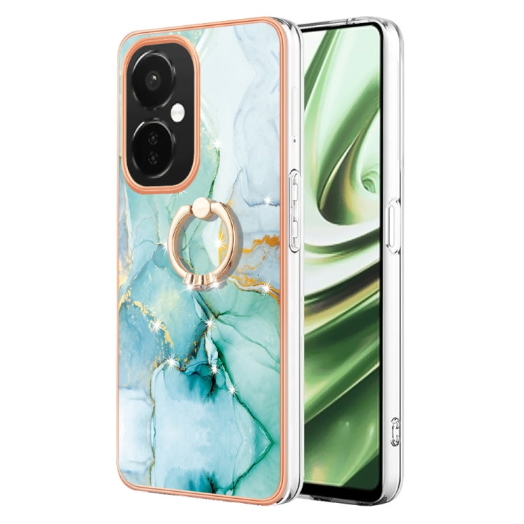 Electroplating Marble IMD TPU Phone Case with Ring Holder My Store