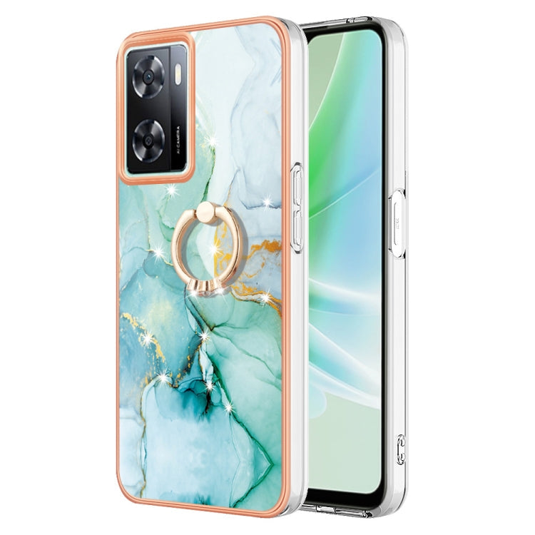 Electroplating Marble IMD TPU Phone Case with Ring Holder My Store