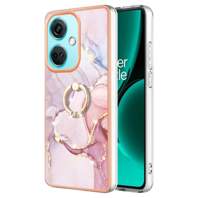 Electroplating Marble IMD TPU Phone Case with Ring Holder My Store