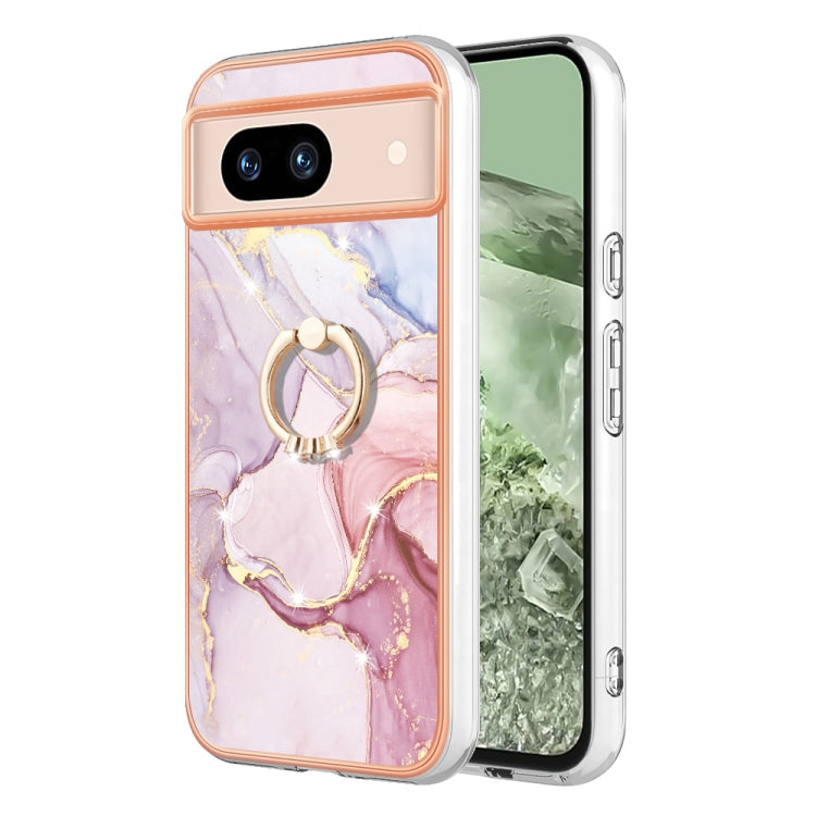 Electroplating Marble IMD TPU Phone Case with Ring Holder, Series 1 My Store