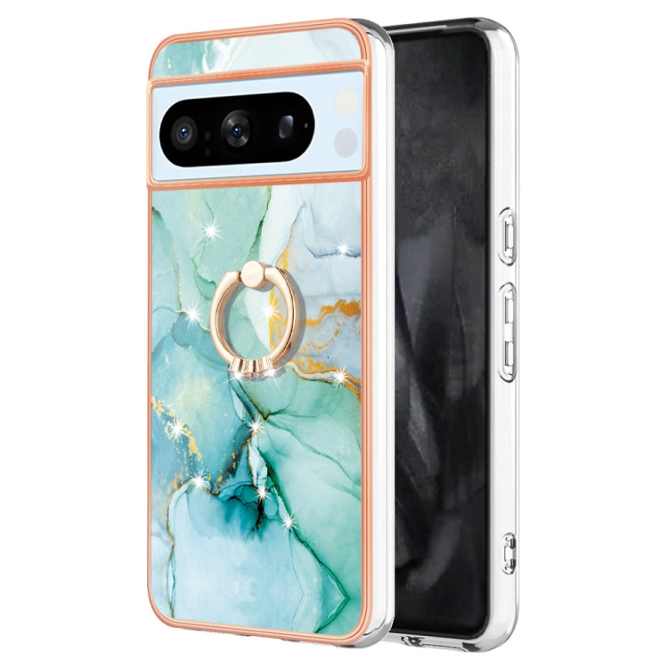 Electroplating Marble IMD TPU Phone Case with Ring Holder, Series 1 My Store