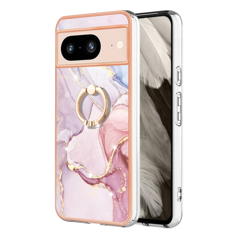 Electroplating Marble IMD TPU Phone Case with Ring Holder, Series 2 My Store