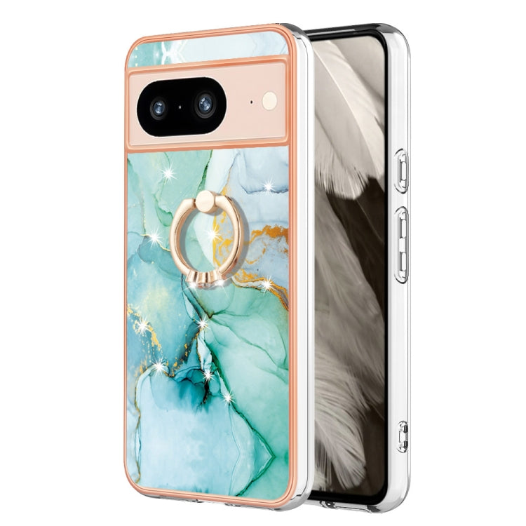 Electroplating Marble IMD TPU Phone Case with Ring Holder, Series 2 My Store