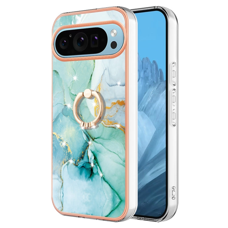 Electroplating Marble IMD TPU Phone Case with Ring Holder, Series 1 My Store