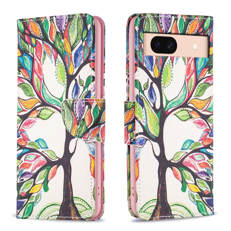 Colored Drawing Pattern Leather Phone Case My Store