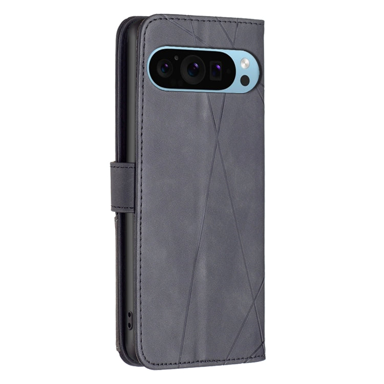 Magnetic Buckle Rhombus Texture Leather Phone Case, Series 2