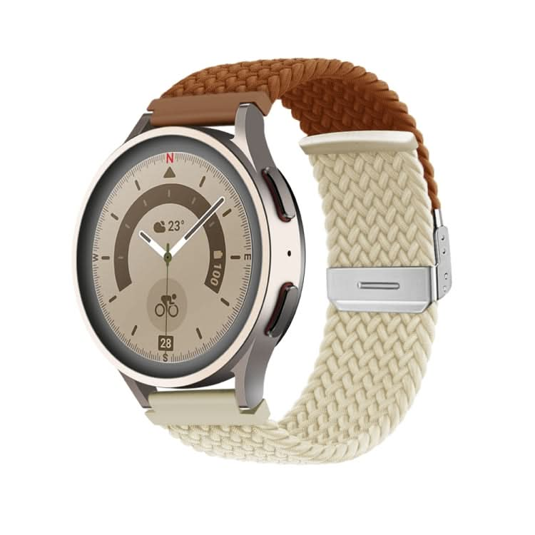 Buckle Braided Nylon Watch Band