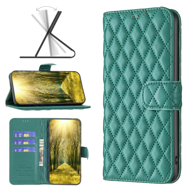 Diamond Lattice Wallet Leather Flip Phone Case My Store