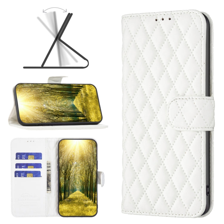 Diamond Lattice Wallet Leather Flip Phone Case My Store