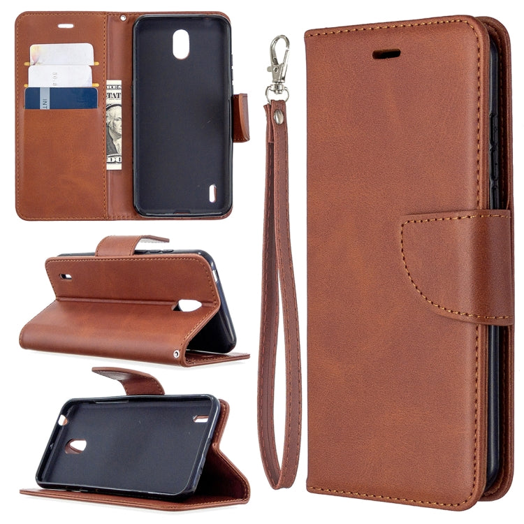 Retro Lambskin Texture Pure Color Horizontal Flip PU Leather Case with Holder & Card Slots & Wallet & Lanyard My Store