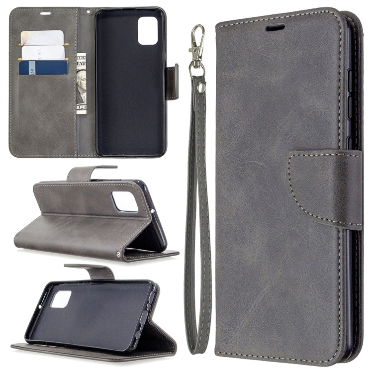 Retro Lambskin Texture Pure Color Horizontal Flip PU Leather Case with Holder & Card Slots & Wallet & Lanyard My Store