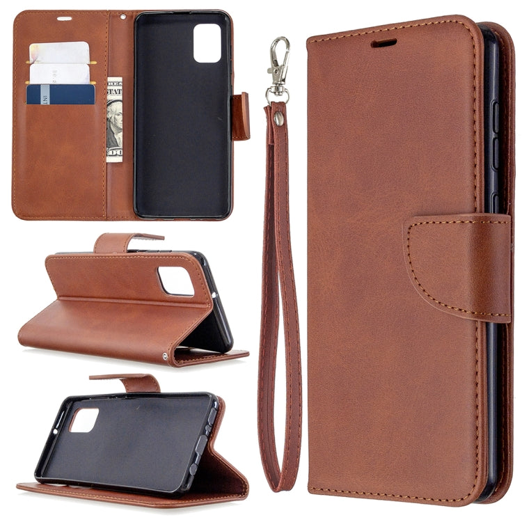 Retro Lambskin Texture Pure Color Horizontal Flip PU Leather Case with Holder & Card Slots & Wallet & Lanyard My Store