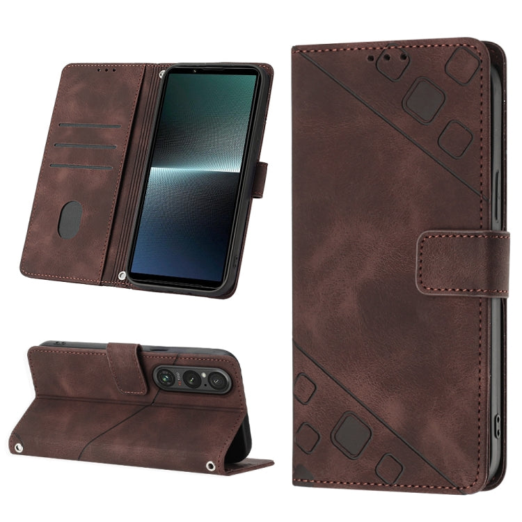 Skin-feel Embossed Leather Phone Case, Series 1 My Store