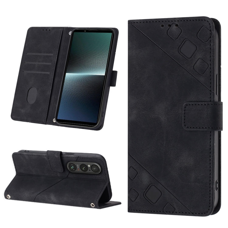 Skin-feel Embossed Leather Phone Case, Series 1 My Store