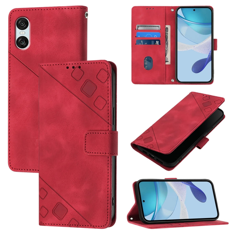 Skin-feel Embossed Leather Phone Case, Series 1 My Store