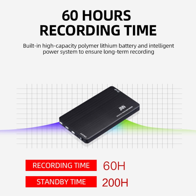 JNN M2 Ultra-thin HD Noise Reduction Intelligent Control Voice Voice Recorder Reluova