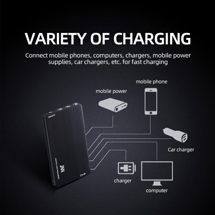 JNN M2 Ultra-thin HD Noise Reduction Intelligent Control Voice Voice Recorder Reluova