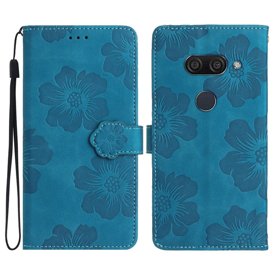 Flower Embossing Pattern Leather Phone Case My Store