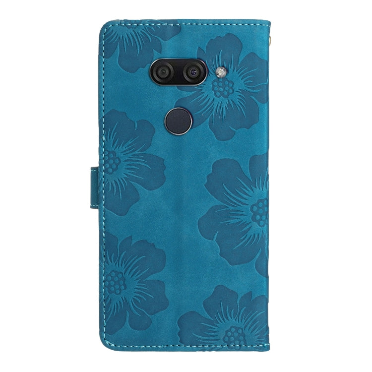 Flower Embossing Pattern Leather Phone Case My Store