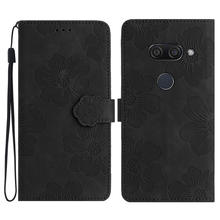 Flower Embossing Pattern Leather Phone Case My Store