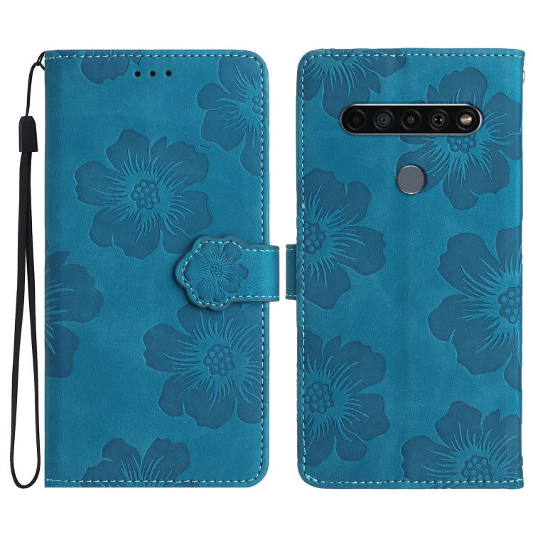 Flower Embossing Pattern Leather Phone Case My Store