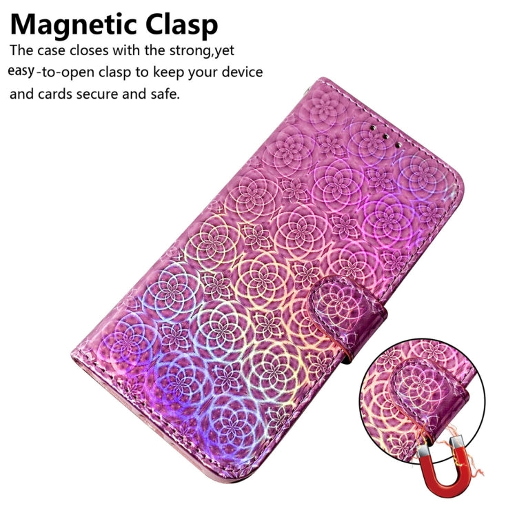 Colorful Magnetic Buckle Leather Phone Case My Store