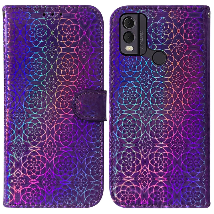 Colorful Magnetic Buckle Leather Phone Case My Store