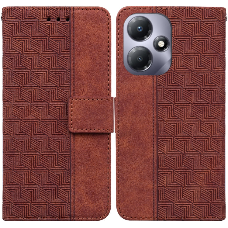 Geometric Embossed Leather Phone Case, Series 3 My Store