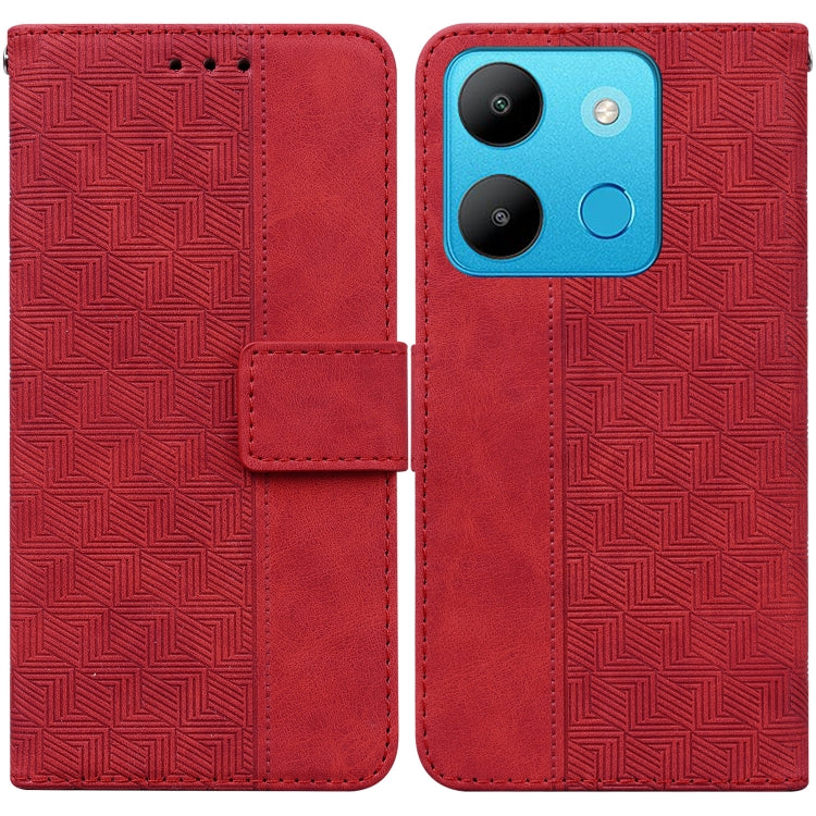 Geometric Embossed Leather Phone Case, Series 3 My Store