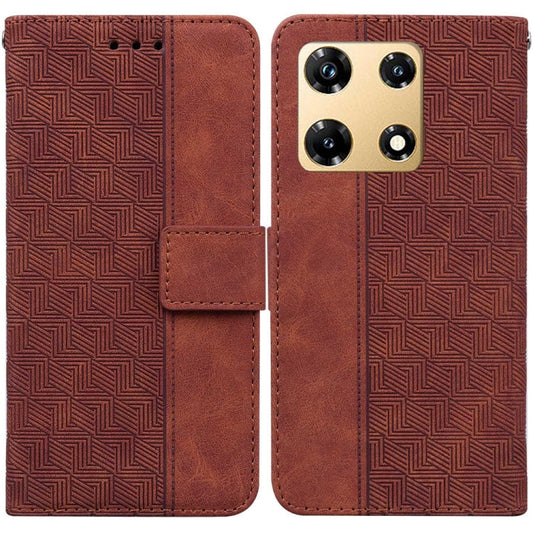 Geometric Embossed Leather Phone Case, Series 3 My Store