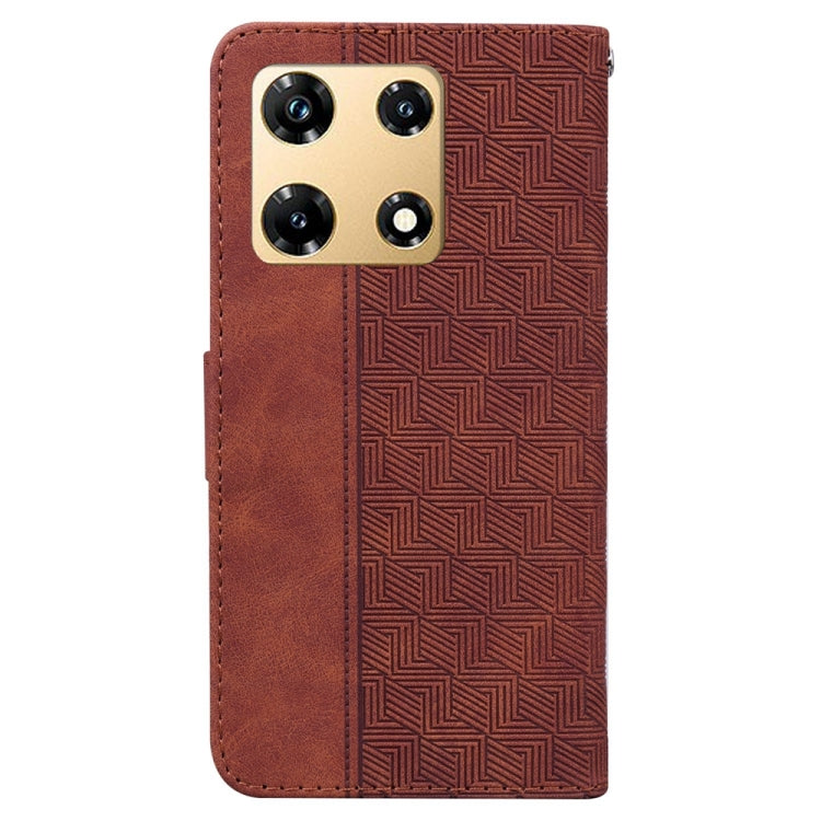 Geometric Embossed Leather Phone Case, Series 3 My Store